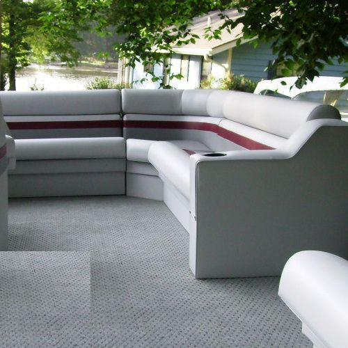 Banqueta para barco pontón - P205 - Veada Industries - de esquina