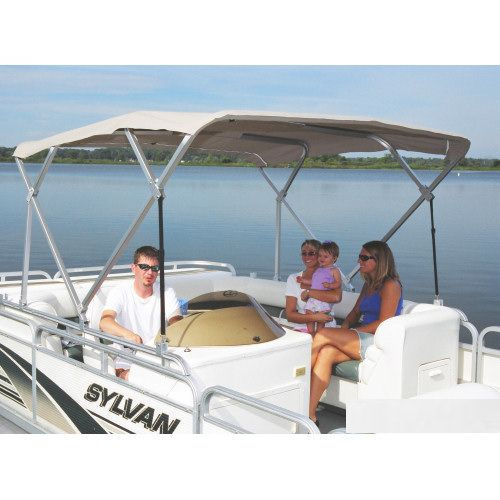 Bimini top para caseta del timón - BT200 - Veada Industries - para barco de motor / estructura de aluminio / de poliéster