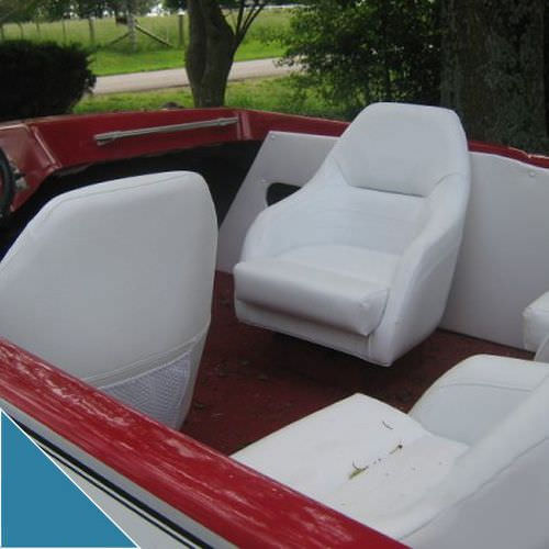 Asiento piloto - CLHS2901 - Veada Industries - para barco / con reposabrazos / respaldo alto
