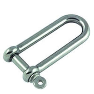 Grillete para velero recto - A-623104 - Allen Brothers - largo / de acero inoxidable / forjado