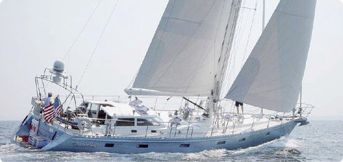 Yate de vela de crucero - BOUGAINVILLAEA 64 - Kanter Yachts - con deck saloon / con bauprés