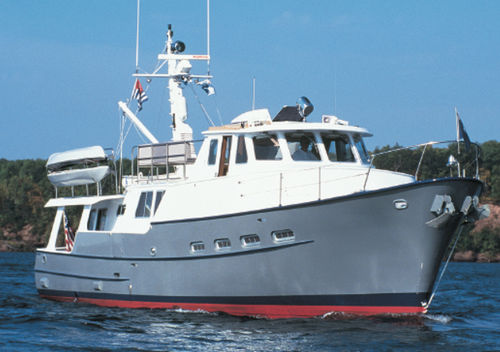 Yate a motor de crucero - 57 - Kanter Yachts - offshore / con caseta de timón / con 2 camarotes