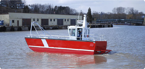 Barco profesional barco de desembarco - 9m - Kanter Yachts - barco de transporte de tripulación / fueraborda