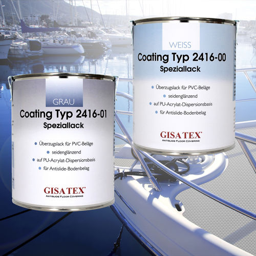 Pintura de poliuretano - 2416 - GisaTex GmbH & Co. KG - monocomponente / libre de solventes / a base de agua