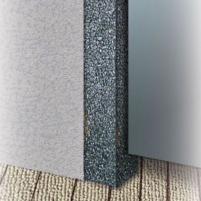 Panel para techo de buque - 33200 - GisaTex GmbH & Co. KG - para tabique de buque / de aislamiento térmico / de espuma