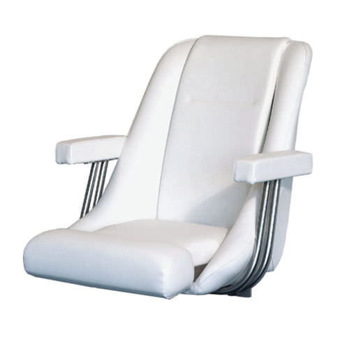 Asiento piloto - Magnus S flip-up - Pörtner - para barco / abatible / 1 plaza