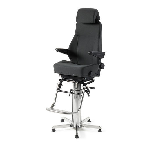 Asiento piloto - Ecostar - Pörtner - para barco / con reposabrazos / ajustable