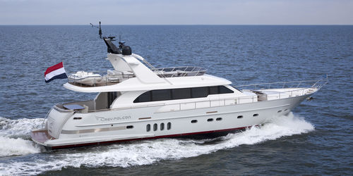 Yate a motor de crucero - GREY FALCON - Van der Valk Shipyard - con fly / IPS / con 4 camarotes