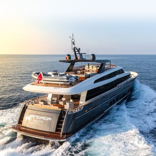Superyate de crucero - JANGADA - Van der Valk Shipyard - raised pilothouse / con 4 camarotes / de aluminio