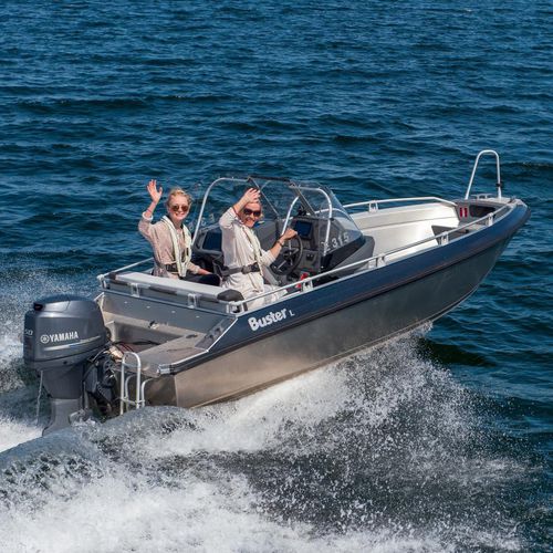 Barco open fueraborda - L1/L2 - FISKARS Inha Works., Buster Boats - con consola central / con consola lateral / de deporte