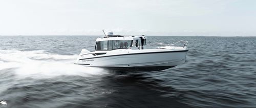 Cabin-cruiser fueraborda - Coupe 780 - Nordkapp Boats - con caseta de timón / 7 personas máx. / con camarote
