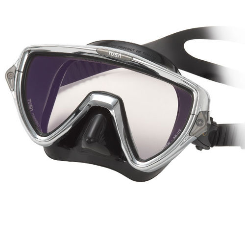 Gafas de buceo de un cristal - M-110SQB-CR VISIO PRO - Tabata Deutschland - anti-UV / antirreflejo
