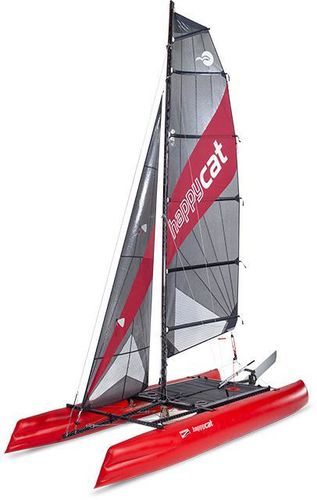 Catamarán deportivo hinchable - HAPPY CAT STAR CARBON - Pop Factory - para raid costero / de regata / múltiple