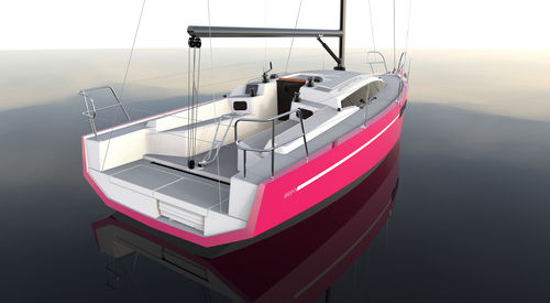 Velero de crucero rápido - RM890+ - RM Yachts - de madera / de doble timón / biquilla