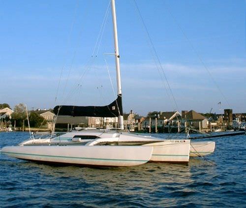Trimarán - F-9A - Farrier Marine (NZ) - de crucero / con 1 camarote / remolcable