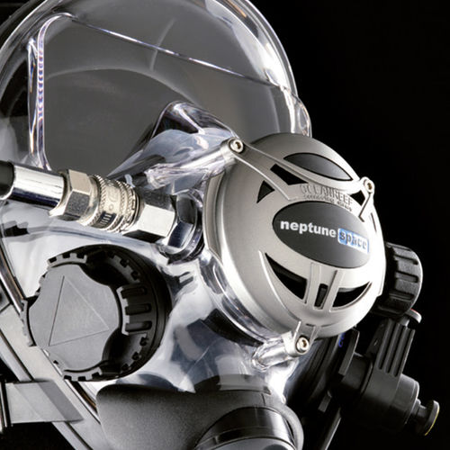 Gafas de buceo faciales integrales - NEPTUNE SPACE - Ocean REEF - para buceo profesional