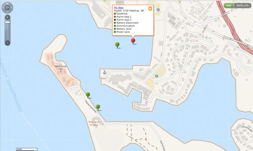 Software de gestión de flota - Fleet - C Security Systems AB - para puerto deportivo / para empresa de alquiler de barcos