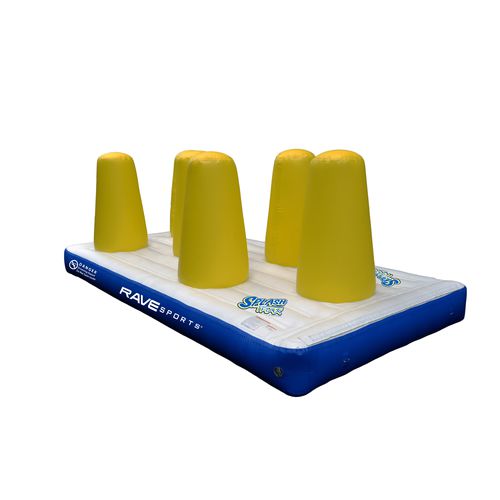 Parque acuático - Splash Trax Pylon Run - RAVE Sports - para centro de ocio / inflable