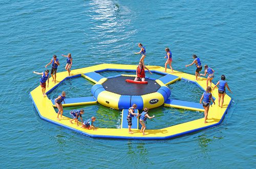 Parque acuático - Spin Wheel - RAVE Sports - rueda / para centro de ocio / inflable
