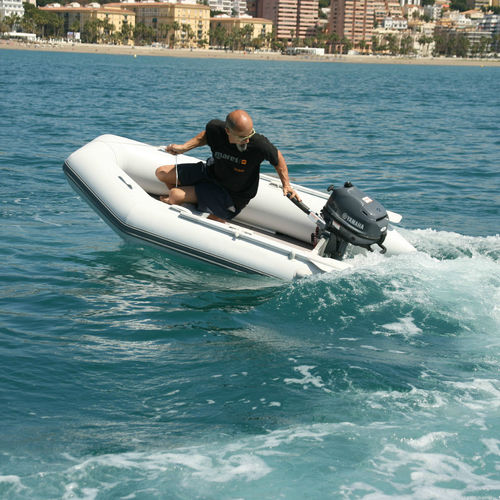 Embarcación neumática fueraborda - UB300 - Qingdao Lian Ya Boat Co.,Ltd. - plegable / con suelo hinchable / quilla hinchable