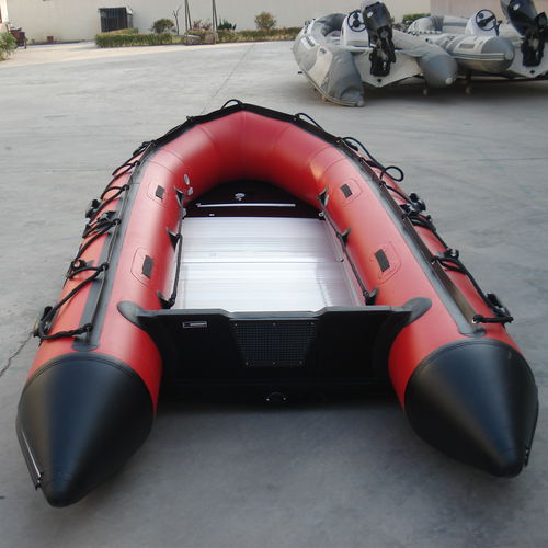 Embarcación neumática fueraborda - UB330 V - Qingdao Lian Ya Boat Co.,Ltd. - plegable / con suelo de aluminio / quilla hinchable