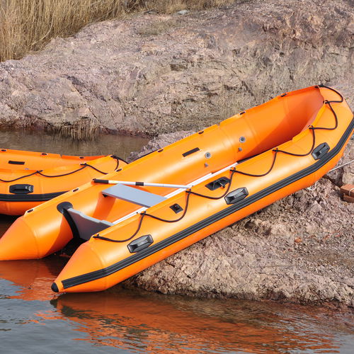 Embarcación neumática fueraborda - UB470  - Qingdao Lian Ya Boat Co.,Ltd. - plegable / de deporte / multiusos