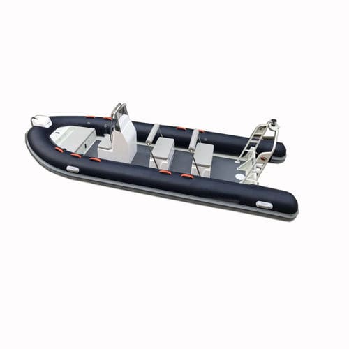Embarcación neumática fueraborda - HYP580 - Qingdao Lian Ya Boat Co.,Ltd. - gasolina / RIB / con consola central
