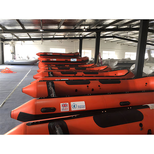 Barco profesional barco de salvamento - UB380-UB750 - Qingdao Lian Ya Boat Co.,Ltd. - con casco rígido