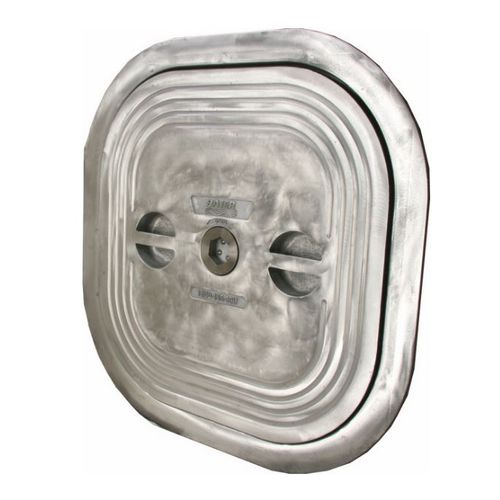 Escotilla para buque - BFHLP24X24 - BAIER MARINE - cuadrada / abrible / semiestanca