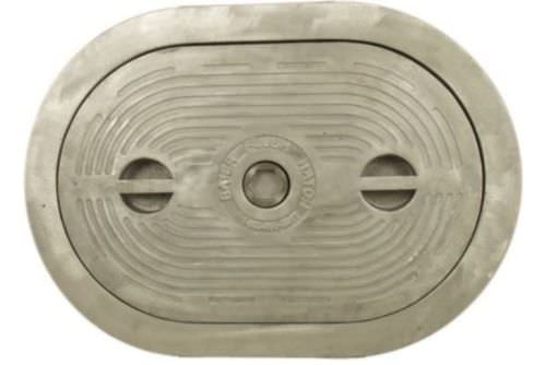 Escotilla para buque - BFHO15X24 - BAIER MARINE - rectangular / abrible / con cantos redondeados