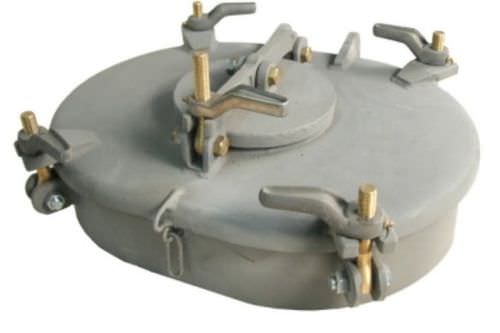 Escotilla para buque - UMC-464-5 / 144	 - BAIER MARINE - rectangular / abrible / con cantos redondeados