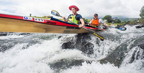 Kayak de maratón - The Big Rush K2  - Knysna Racing - de regata en línea / de aguas tranquilas / de ríos