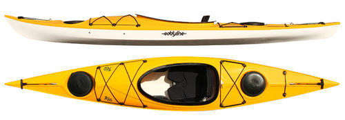 Kayak de recreo - Rio - Eddyline Kayaks - de travesía / de mar / para adulto