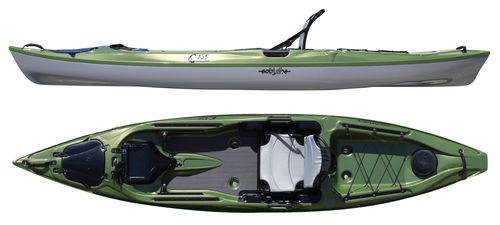 Kayak de mar - C-135 - Eddyline Kayaks - para adulto / 1 plaza / de polietileno