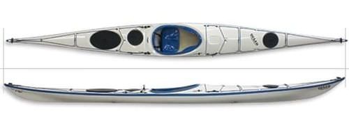 Kayak de travesía deportiva - AQUA - Qajaq - de mar / para adulto / 1 plaza