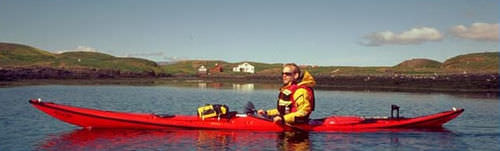 Kayak para expedición - KITIWEC - Qajaq - de mar / para adulto / 1 plaza
