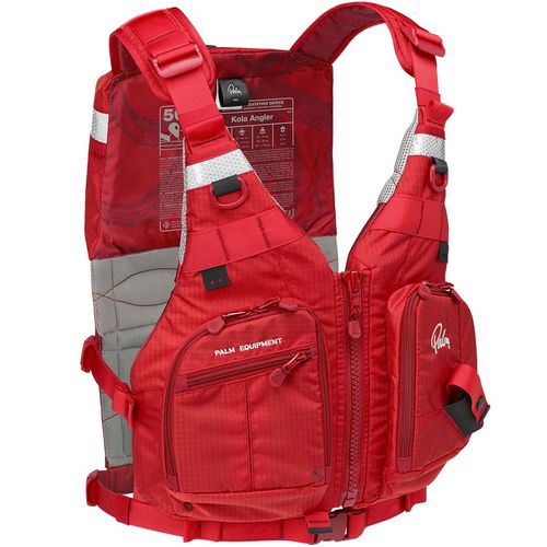 Chaleco de ayuda a la flotabilidad para deportes náuticos - Kola Angler - Palm - para hombre / de espuma / rojo