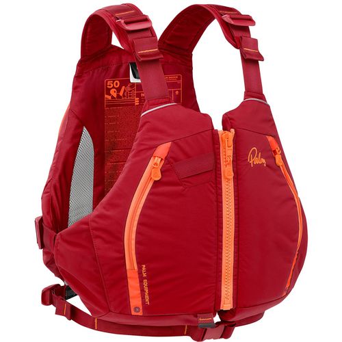 Chaleco de ayuda a la flotabilidad para canoa y kayak - Peyto - Palm - para mujer / de espuma / rojo