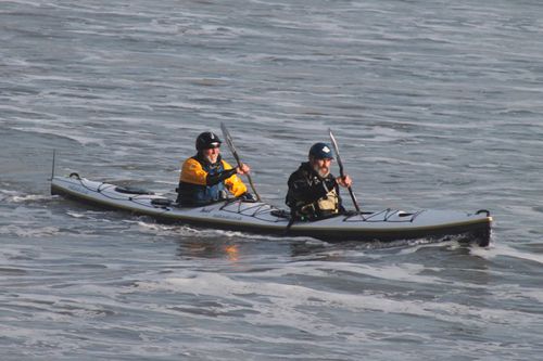 Kayak para expedición - Inuk Duo 6.8 - KIRTON KAYAKS LTD - de mar / para adulto / biplaza