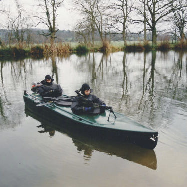 Canoa multiusos - Skua - KIRTON KAYAKS LTD - para 2 personas / de aluminio / de polietileno
