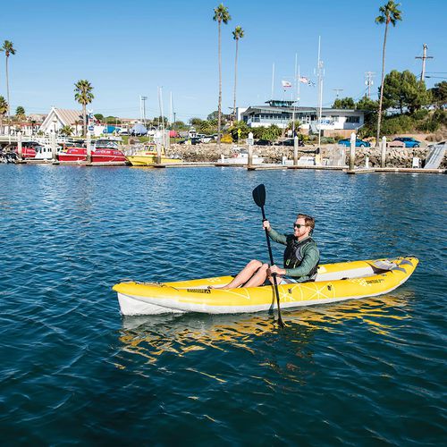 Kayak sit-on-top - StraitEdge2™ Pro - Advanced Elements - hinchable / de recreo / aguas bravas