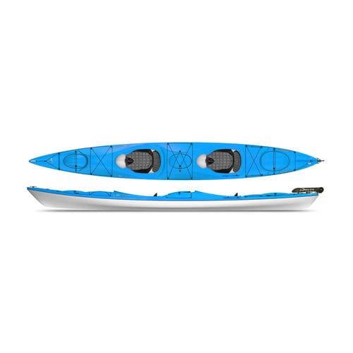 Kayak de travesía - TRAVERSE 17.5T - Delta Kayaks - para adulto / en tándem / rojo