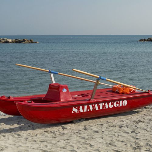 Catamarán de remos de salvamento - S life  - CNA Centro Nautico Adriatico