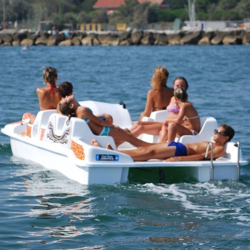 Hidropedal para 6 personas - Capri Motorò - CNA Centro Nautico Adriatico - de plástico