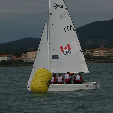Velero daysailer - Tridente 16' - CNA Centro Nautico Adriatico - con bauprés