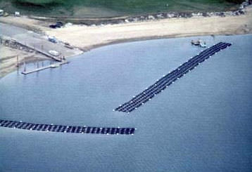 Rompeolas flotante - Topper Industries - de hormigón