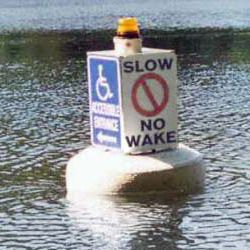 Boya de fondeo - Topper Industries - de señalización / zona prohibida / con reflector radar