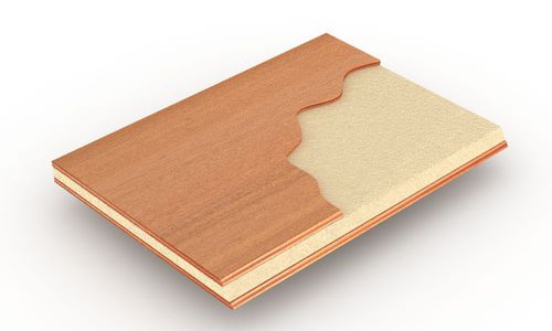 Panel sándwich para tabique de buque - LARIMAR® 60 - BELLOTTI SPA - para el acondicionamiento de buques / para techo de buque / espuma de PVC