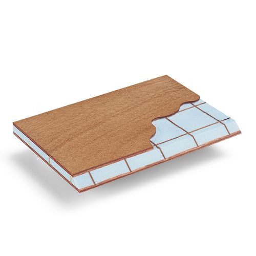 Panel sándwich para tabique de buque - LARICROSS® - BELLOTTI SPA - para el acondicionamiento de buques / de espuma de poliestireno / madera contrachapada