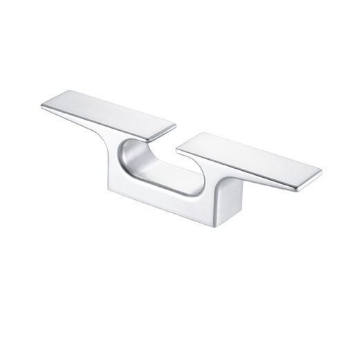 Bita para barco - MG - Foresti & Suardi - plana / de acero inoxidable / aluminio
